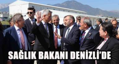 Sağlık Bakanı Kemal Memişoğlu Denizli’de