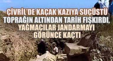 Toprağın Altından Tarih Fışkırdı, Yağmacılar Jandarmayı Görünce Kaçtı