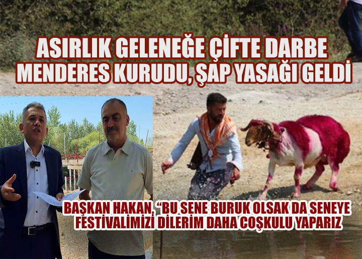 852 Yıllık Geleneğe Şap Hastalığı Darbesi: Sudan Koyun Geçirme Festivali İptal Edildi