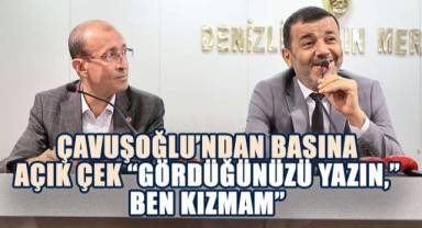 Başkan Çavuşoğlu'ndan Gazetecilere: