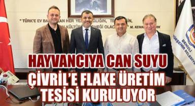 Çivril’e Flake Üretim Tesisi Kuruluyor