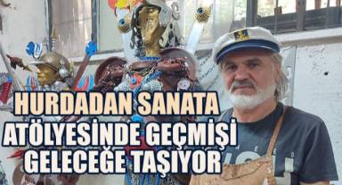 Demiri Konuşturan Adam, Hurdadan Sanat Yarattı