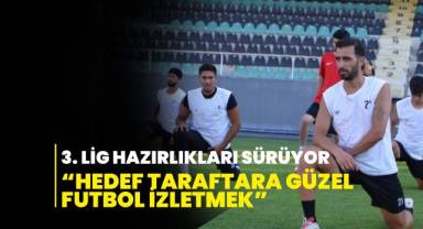 Denizli İdmanyurdu, 3. Lig hazırlıklarını sürdürüyor