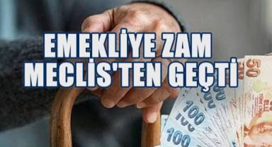 Emekliye Zam Meclis'ten Geçti: En Düşük Aylık 16.881 TL Oldu