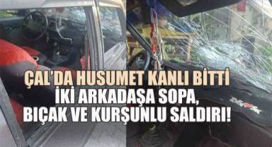 Araçta otururken pusuya düşürülen iki kişi ağır yaralandı, saldırgan kardeşler tutuklandı