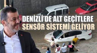Başkan Çavuşoğlu, yağışlı günlerde sorun yaşanan altgeçitlerin sensör sistemiyle donatılacağını açıkladı