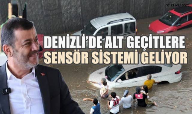 Başkan Çavuşoğlu, yağışlı günlerde sorun yaşanan altgeçitlerin sensör sistemiyle donatılacağını açıkladı
