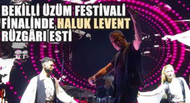 Bekilli Festivali, Haluk Levent'in Unutulmaz Konseriyle Sona Erdi
