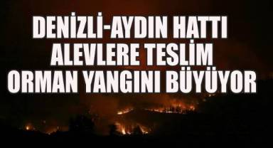 Buldan'da üç gündür süren yangında ekipler zamana karşı yarışıyor