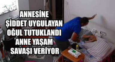 Denizli'de annesini darp ederek komalık eden şizofreni hastası oğlu, tutuklandı