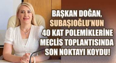 Emlak Vergisi Polemiğinde Rakamlar Konuştu; Başkan Doğan,