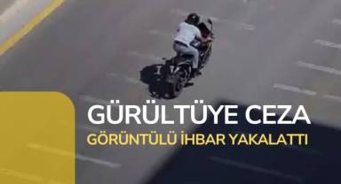 Görüntülü ihbar edilen plakasız sürücüye cezai işlem uygulandı