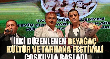 İlki düzenlenen Beyağaç Kültür ve Tarhana Festivali coşkuyla başladı