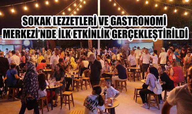 SOKAK LEZZETLERİ VE GASTRONOMİ MERKEZİ'NDE İLK ETKİNLİK GERÇEKLEŞTİRİLDİ