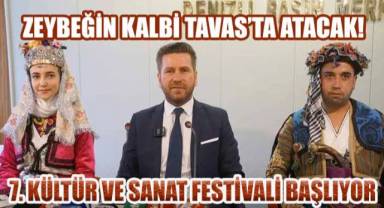 Tavas'ta Zeybek Coşkusu Ünlü Sanatçılarla Taçlanacak!