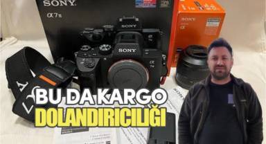 150 bin liralık fotoğraf makinesini kargodan dolandırıcılar aldı