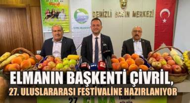 27. Uluslararası Elma, Tarım ve Kültür Festivali İçin Geri Sayım Başladı