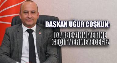 Başkan Uğur Coşkun,