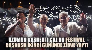 Çal'da kültür, sanat ve müzik bir araya geldi; festival ikinci gününde doruğa ulaştı.