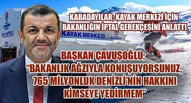 Çavuşoğlu Kayak Merkezi'ni meclise taşıdı:
