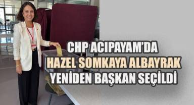 CHP Acıpayam’da Hazel Somkaya Albayrak Yeniden Başkan Seçildi