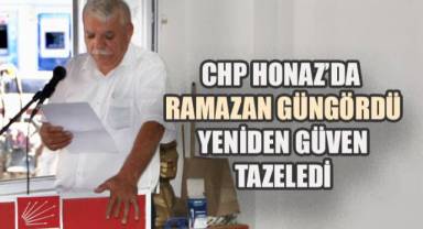 CHP Honaz’da, Ramazan Güngördü ile Devam Dedi