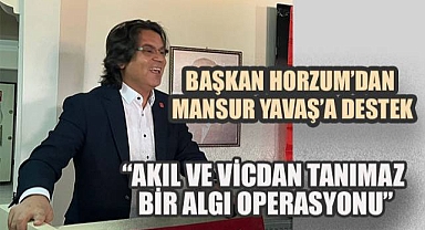 CHP İl Başkanı Horzum'dan Ankara Büyükşehir'e Destek: Adalet Er Geç Yerini Bulacak