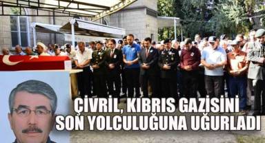 Çivril, Kıbrıs Gazisini Son Yolculuğuna Uğurladı