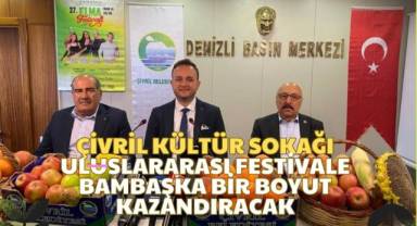 Çivril Kültür Sokağı uluslararası festivale bambaşka bir boyut kazandıracak
