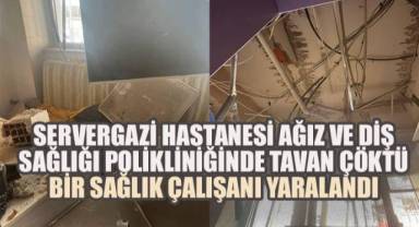 Denizli'de Kamu Binalarında Çürüme: Bu Kez Poliklinikte Tavan Çöktü