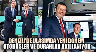 Denizli Ulaşımda Yeni Dönem: Otobüsler ve Duraklar Akıllanıyor