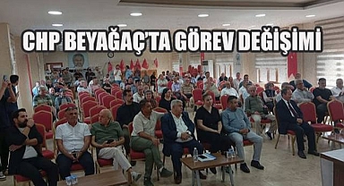 CHP Beyağaç'ta Görev Değişimi