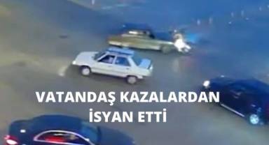 Motosikletlilerin belalısı olan kavşakta kazalar bitmiyor