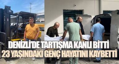 Acıpayam'da iki genç arasında çıkan tartışmada 23 yaşındaki genç tüfekle vurularak öldürüldü