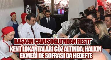 Başkan Çavuşoğlu Sert Çıktı,