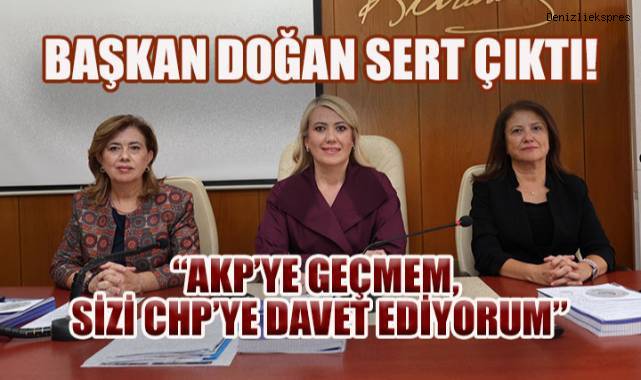 Başkan Doğan’dan Muhalefete Rest: Önce Kendi Yaptığınız İşlerin Hesabını Verin