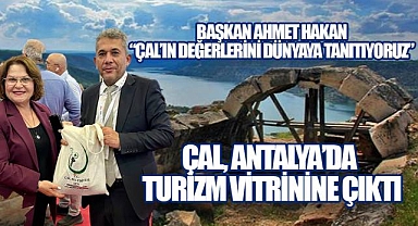 Çal Belediyesi Antalya Turizm Fuarı'nda Vitrine Çıktı