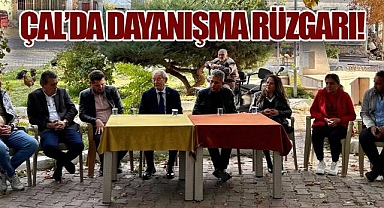 Çal'da Dayanışma Rüzgarı: Belediye, CHP Çal Örgütü, Meclis Üyeleri ve Halk Tek Ses, Tek Yürek!