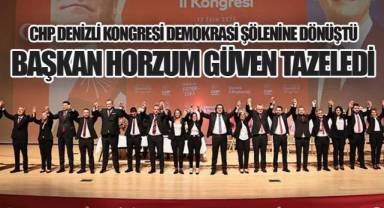 CHP Denizli'de Horzum Oybirliğiyle Yeniden Başkan