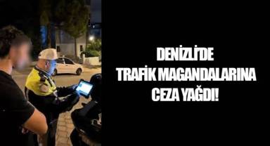 Denizli'de Trafik Magandalarına Ceza Yağdı!