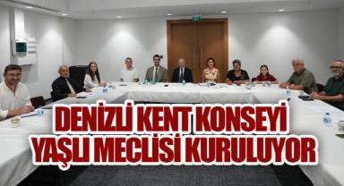 Denizli Kent Konseyi Yaşlı Meclisi kuruluyor