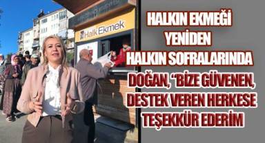 Doğan: 'Komploya Rağmen Halkın Sofrasını Korumaya Devam Edeceğiz