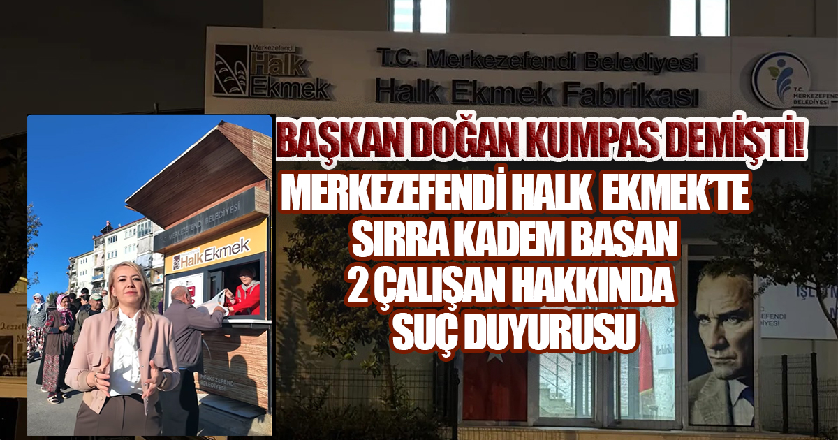 Halkın Ekmeğiyle Oynayan İki Çalışan Ortadan Kayboldu, Başkan Doğan Haklarında Suç Duyurusunda Bulunulduğunu Söyledi
