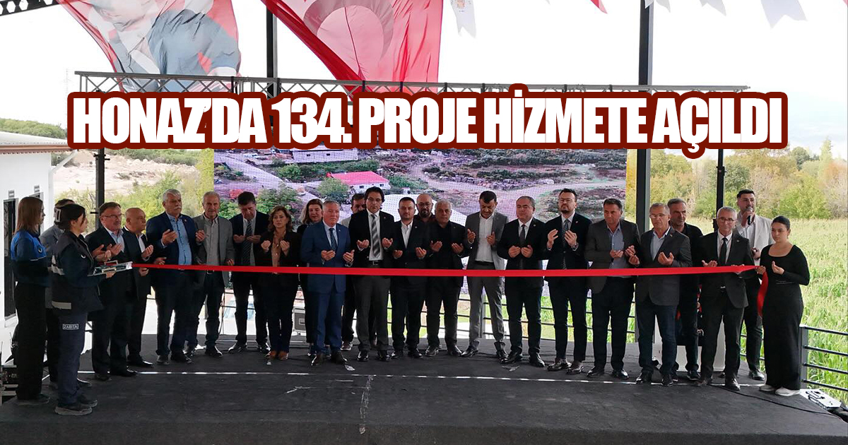 Honaz'da 134. Proje Hizmete Açıldı: Emirazizli Sosyal Tesisi Halkın Buluşma Noktası Oldu