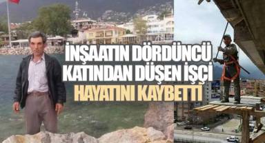 İnşaatın Dördüncü Katından Düşen İşçi Hayatını Kaybetti