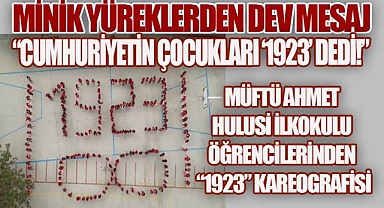 Müftü Ahmet Hulusi İlkokulu Öğrencilerinden
