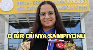 O şimdi dünya şampiyonu