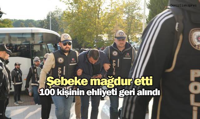 Sahte alkol testi şebekesi 100 sürücünün ehliyetini geri aldırdı