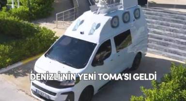 Son teknolojiyle donatılmış toplumsal olaylara müdahale aracı Denizli'de göreve başladı