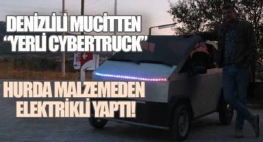 Tesla Videolarından İlham Aldı,Hurdadan Kendi Elektrikli Aracını Üretti!